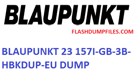 BLAUPUNKT 23 157I-GB-3B-HBKDUP-EU